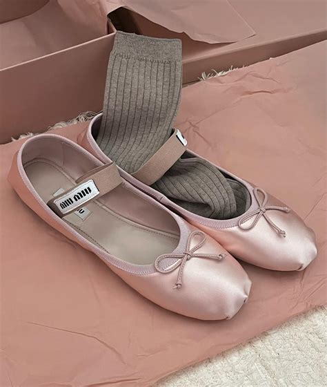 miu miu socks dupe|Miu Miu ballet flats: Shop these similar high street pairs .